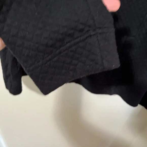 Croft and Barrow Black Quilted Look Jacket -XL - Picture 5 of 6